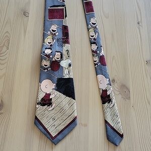 *RARE* Vintage 1958 Peanuts Charlie Brown & Snoopy Tie